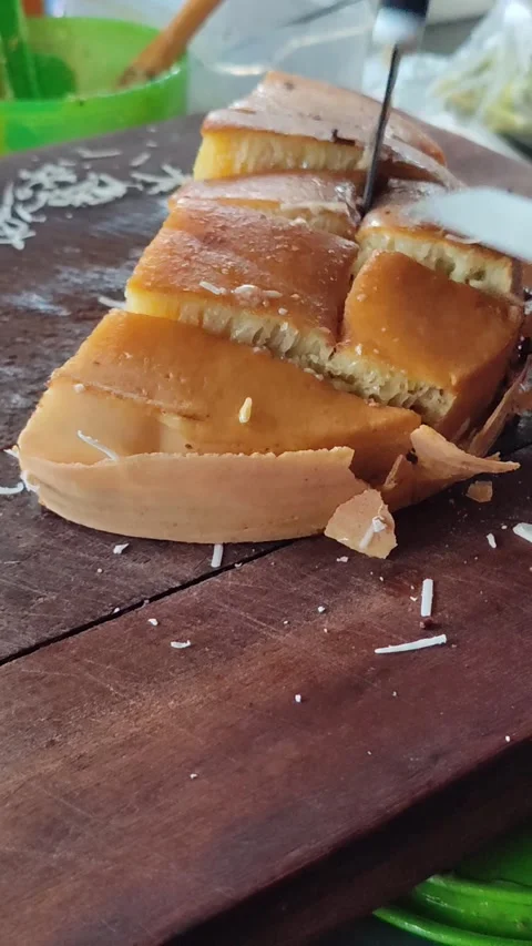 Sweet Martabak Manis Stock Footage 325692715