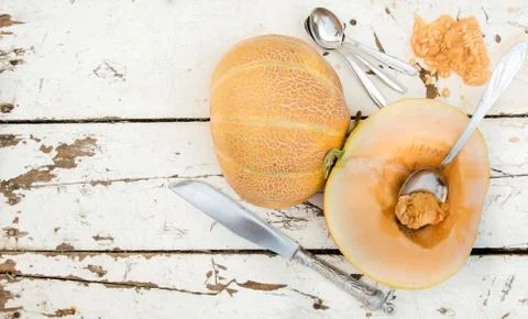 Sweet melon Stock Photos