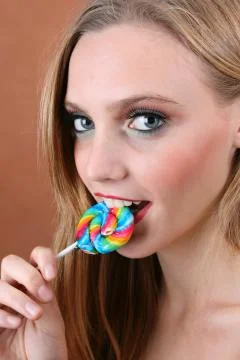 Sweet Model Stock-Fotos