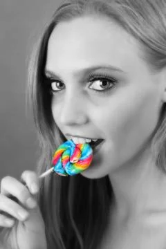 Sweet Model Stock-Fotos