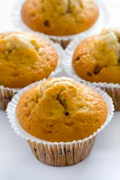 Sweet muffins Stock Photos