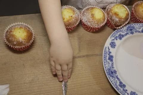  Sweet muffins Stock Photos