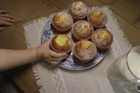  Sweet muffins Stock Photos