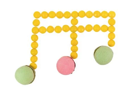 Sweet note Stock Photos