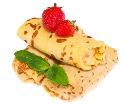 Sweet pancakes Fotos Stock