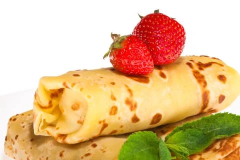 Sweet pancakes 写真素材