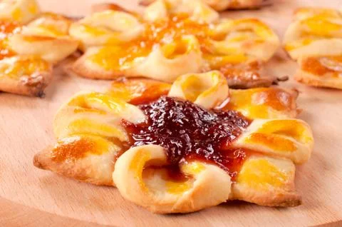 Sweet pastry Stock Photos