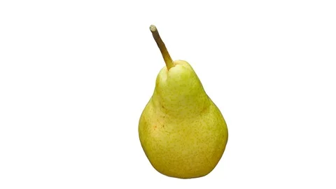 Sweet pear isolated Stock Footage 105405105