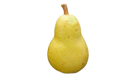 Sweet pear isolated Stock Footage 105910993