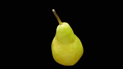 Sweet pear isolated Stock Footage 147546163