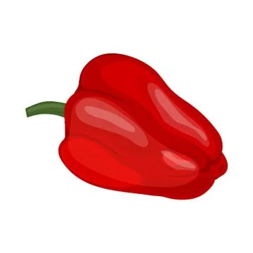 Sweet Pepper Stock Illustration
