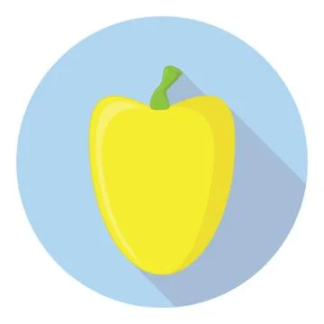 Sweet Pepper Vegetable Stock Illustration