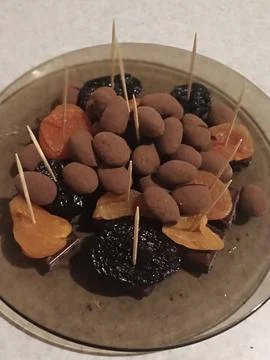 Sweet platter Stock Photos