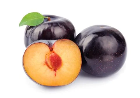 Sweet plums Stock Photos
