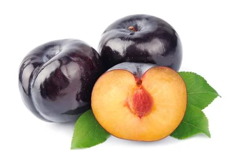 Sweet plums Stock Photos