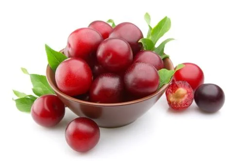 Sweet plums Stock Photos