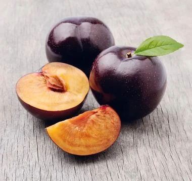 Sweet plums Stock Photos