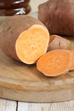 Sweet potatoes Stock Photos