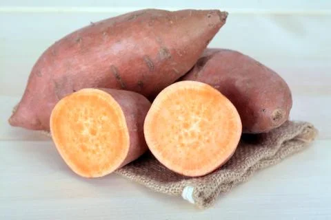 Sweet potatoes Stock Photos
