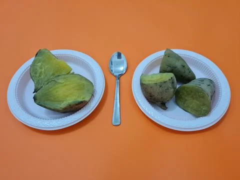 Sweet potatoes Foto stock