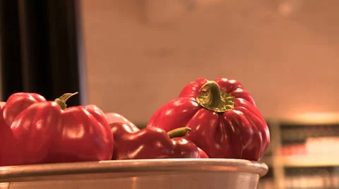 Sweet red pepper Stock-Footage 8570560
