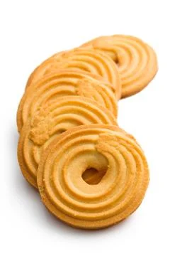 Sweet ring biscuit Stock Photos