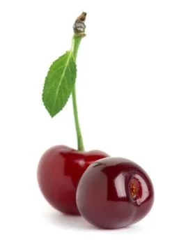 Sweet ripe cherry Stock Photos