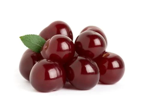 Sweet ripe cherry Stock Photos