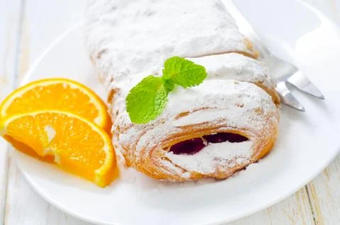 Sweet roll Stock Photos