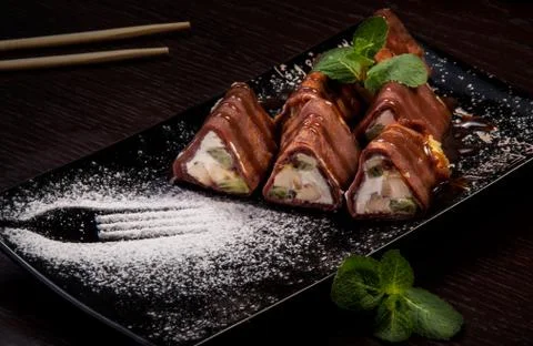 Sweet roll Stock Photos