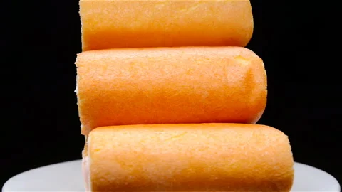 Sweet rolls rotating Stock Footage 103577961