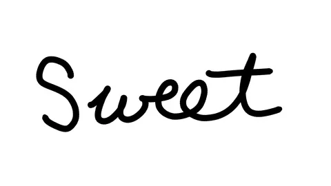 SWEET Scribble Doodle Hand Drawn Animation Cartoon Video stock 102048880