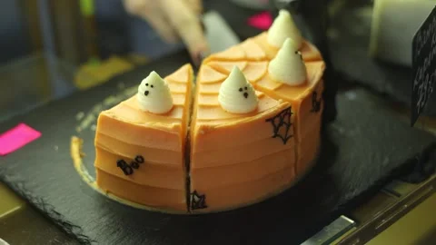 Sweet Slice Delight Stock Footage 318420657