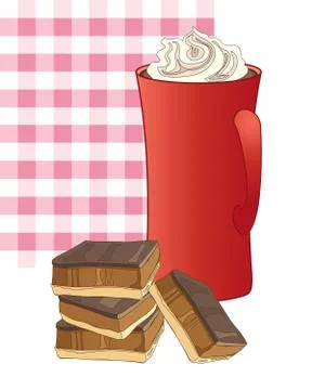 Sweet snack Stock Illustration