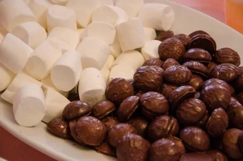 Sweet snacks Stock Photos