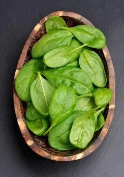 Sweet spinach Foto stock