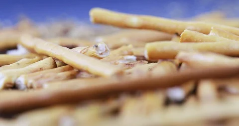 Sweet straw in bulk Stock-Footage 97659279