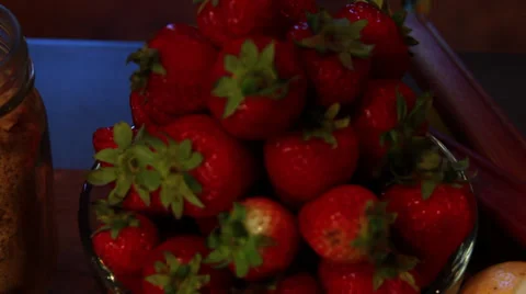 Sweet Strawberries Stock Footage 37416315
