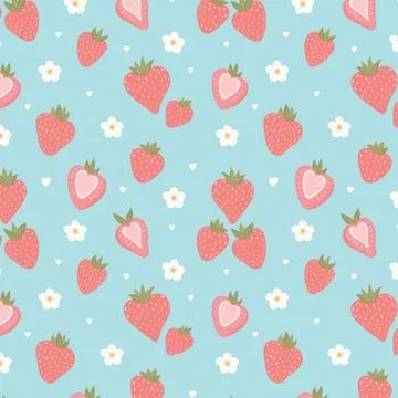 Sweet Strawberries Stock Illustration