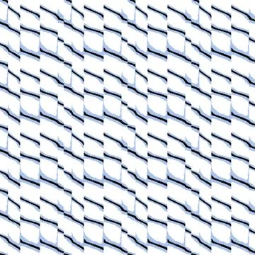 Sweet Stripe Irregular Seamless Pattern Stock Illustration