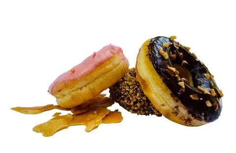 Sweet tasting donuts Stock Photos