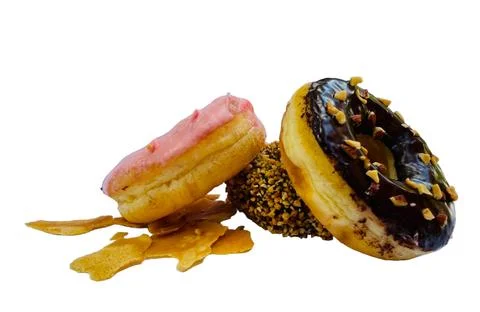 Sweet tasting donuts Stock Photos