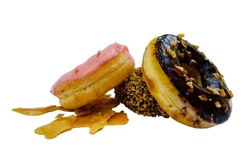 Sweet tasting donuts Stock Photos