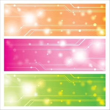 Sweet technology background vector Stock Illustration