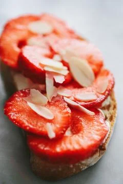 Sweet toasts Stock Photos