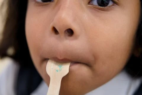 Sweet Tooth Satisfied Stock Photos