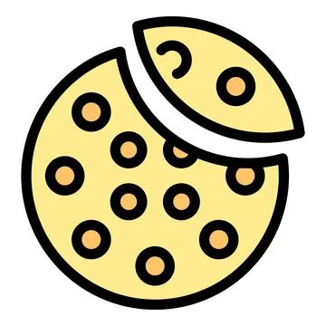 Sweet vanilla icon vector flat イラスト素材