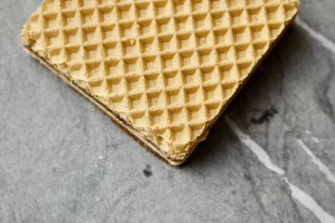 Sweet wafer Stock Photos