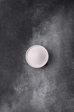Sweet white sugar as a source of glucose. White sugar Stock Photos