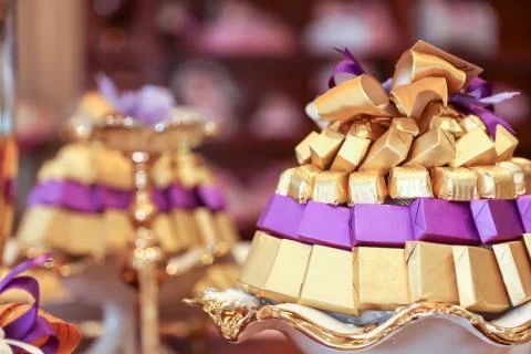 Sweets and candy Stock Photos